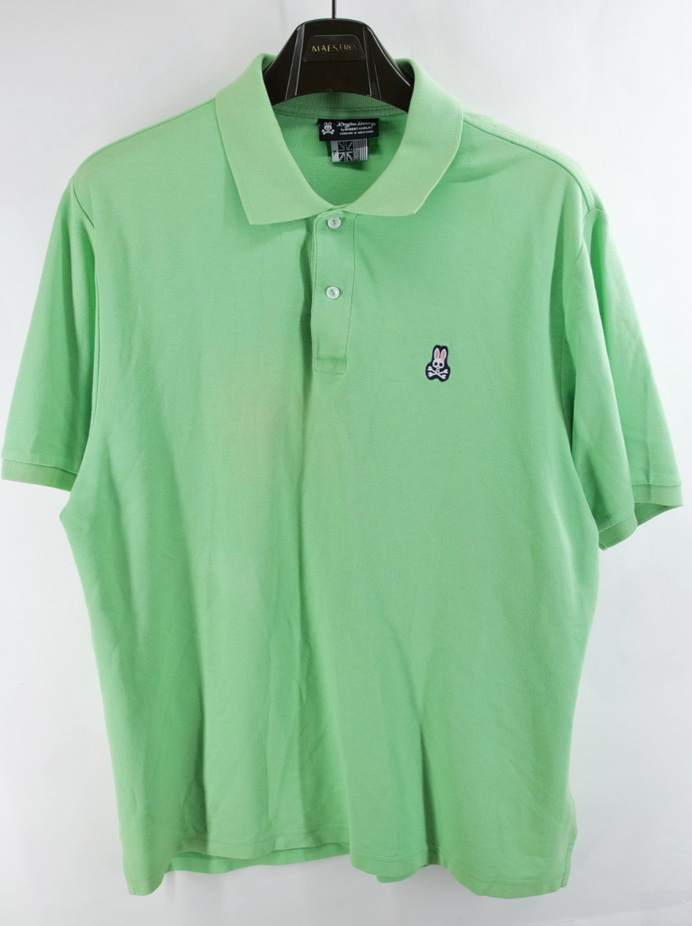 Psycho Bunny Polo Shirt Size 7 XL Green